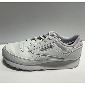 Reebok Women’s Renaissance White Lace-Up Sneakers, Size 8M